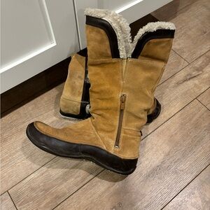 The North Face suede/leather winter boots